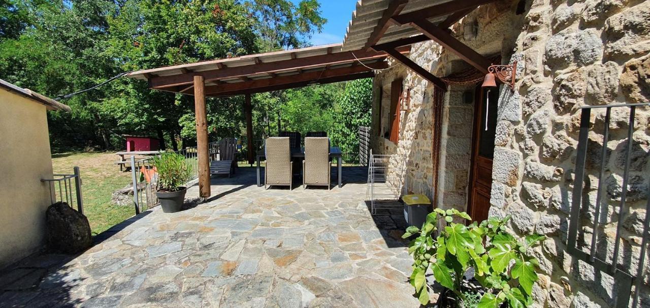 Villa Mas Le Corbery à Largentière Extérieur photo